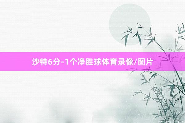 沙特6分-1个净胜球体育录像/图片