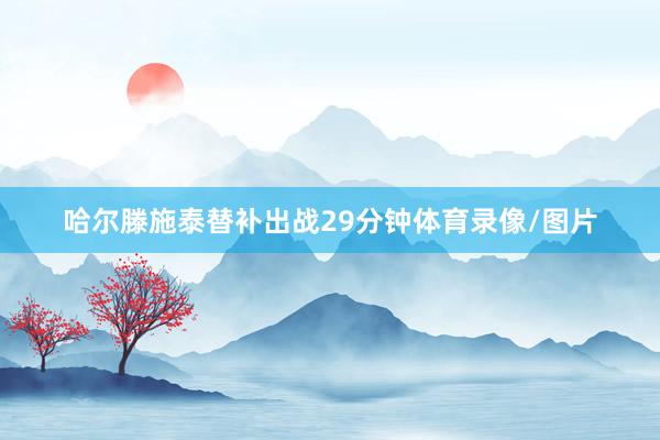 哈尔滕施泰替补出战29分钟体育录像/图片
