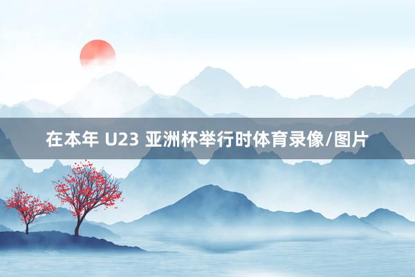 在本年 U23 亚洲杯举行时体育录像/图片