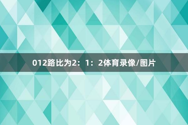 012路比为2：1：2体育录像/图片