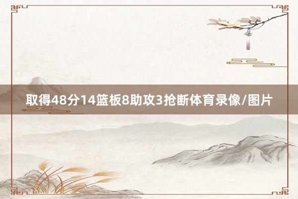 取得48分14篮板8助攻3抢断体育录像/图片