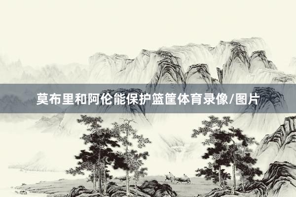 莫布里和阿伦能保护篮筐体育录像/图片