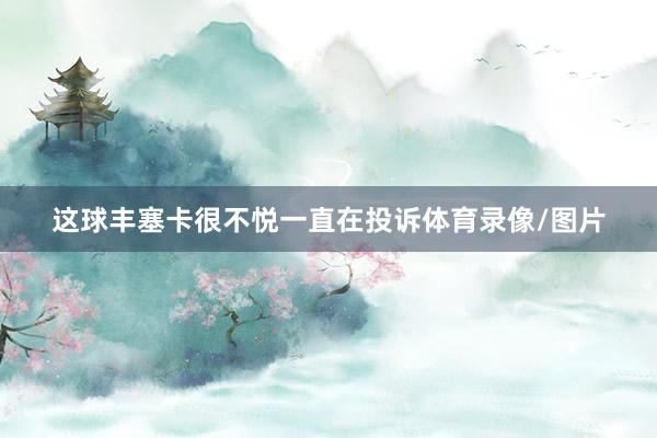 这球丰塞卡很不悦一直在投诉体育录像/图片