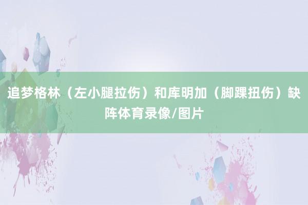 追梦格林（左小腿拉伤）和库明加（脚踝扭伤）缺阵体育录像/图片