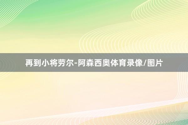 再到小将劳尔-阿森西奥体育录像/图片