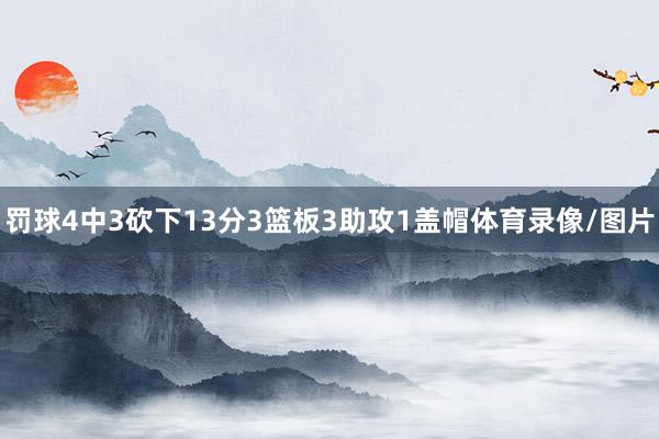 罚球4中3砍下13分3篮板3助攻1盖帽体育录像/图片