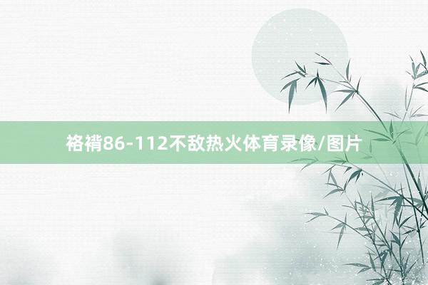 袼褙86-112不敌热火体育录像/图片