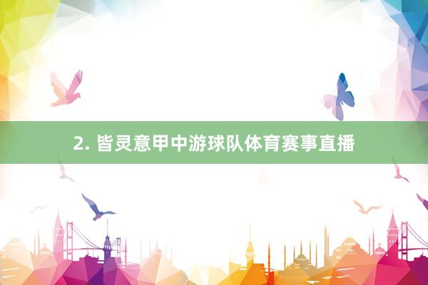 2. 皆灵意甲中游球队体育赛事直播