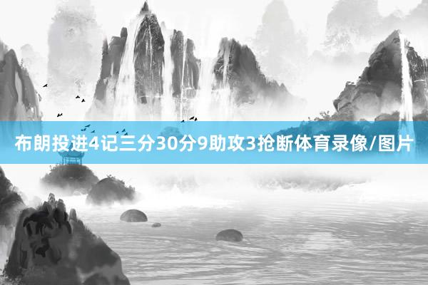 布朗投进4记三分30分9助攻3抢断体育录像/图片