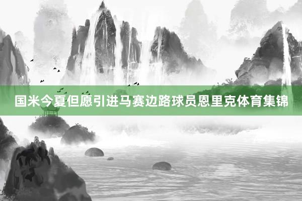 国米今夏但愿引进马赛边路球员恩里克体育集锦