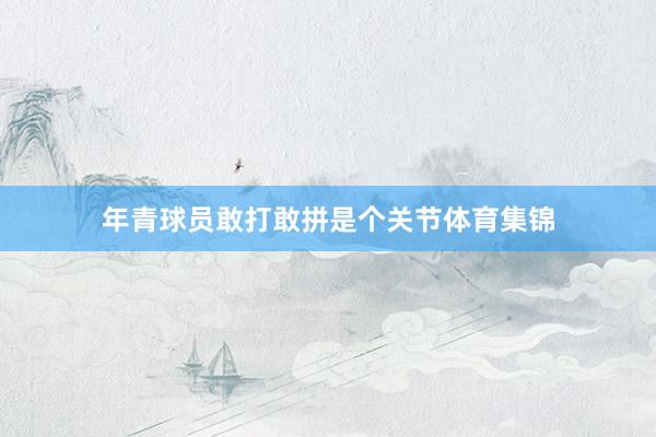 年青球员敢打敢拼是个关节体育集锦
