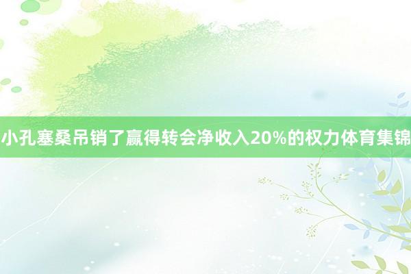 小孔塞桑吊销了赢得转会净收入20%的权力体育集锦