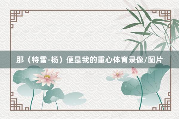 那（特雷-杨）便是我的重心体育录像/图片
