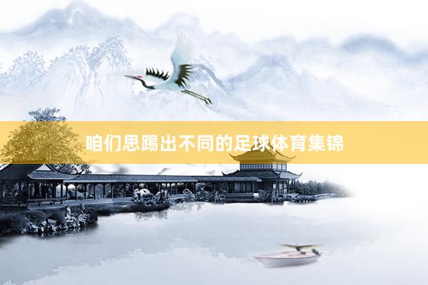 咱们思踢出不同的足球体育集锦